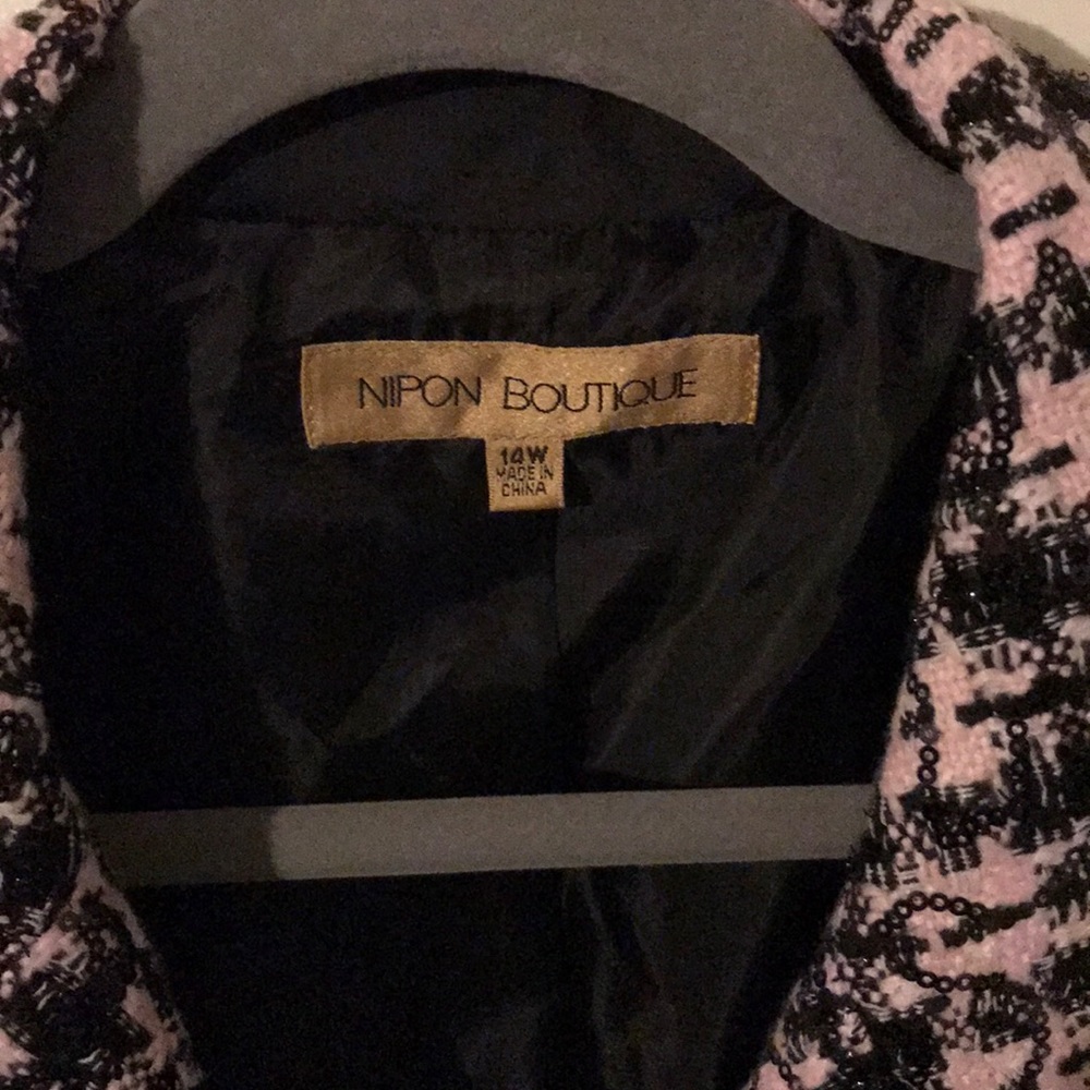 Nipon Boutique 14W party jacket blazer - Picture 2 of 5